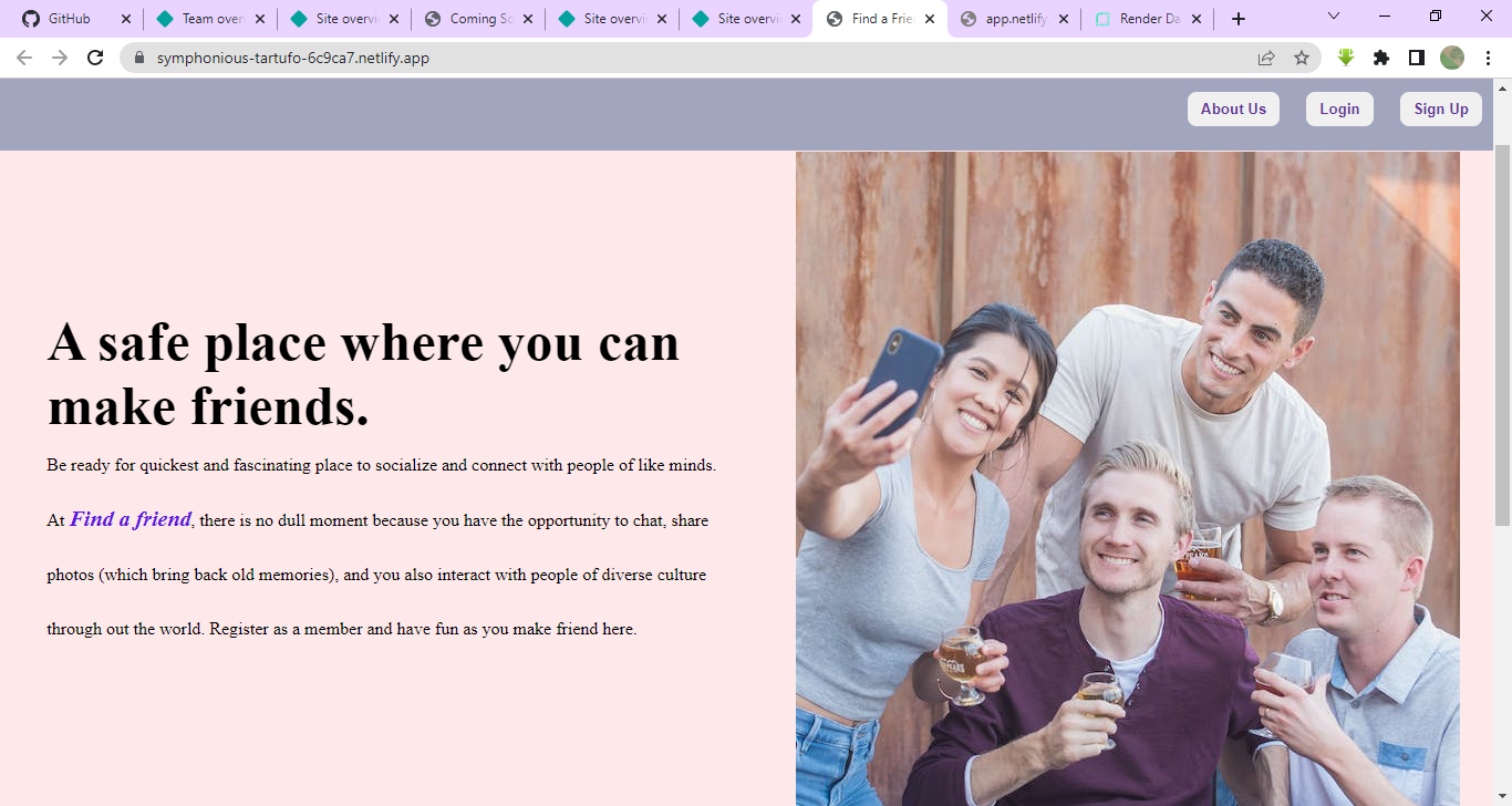 Created with html and css